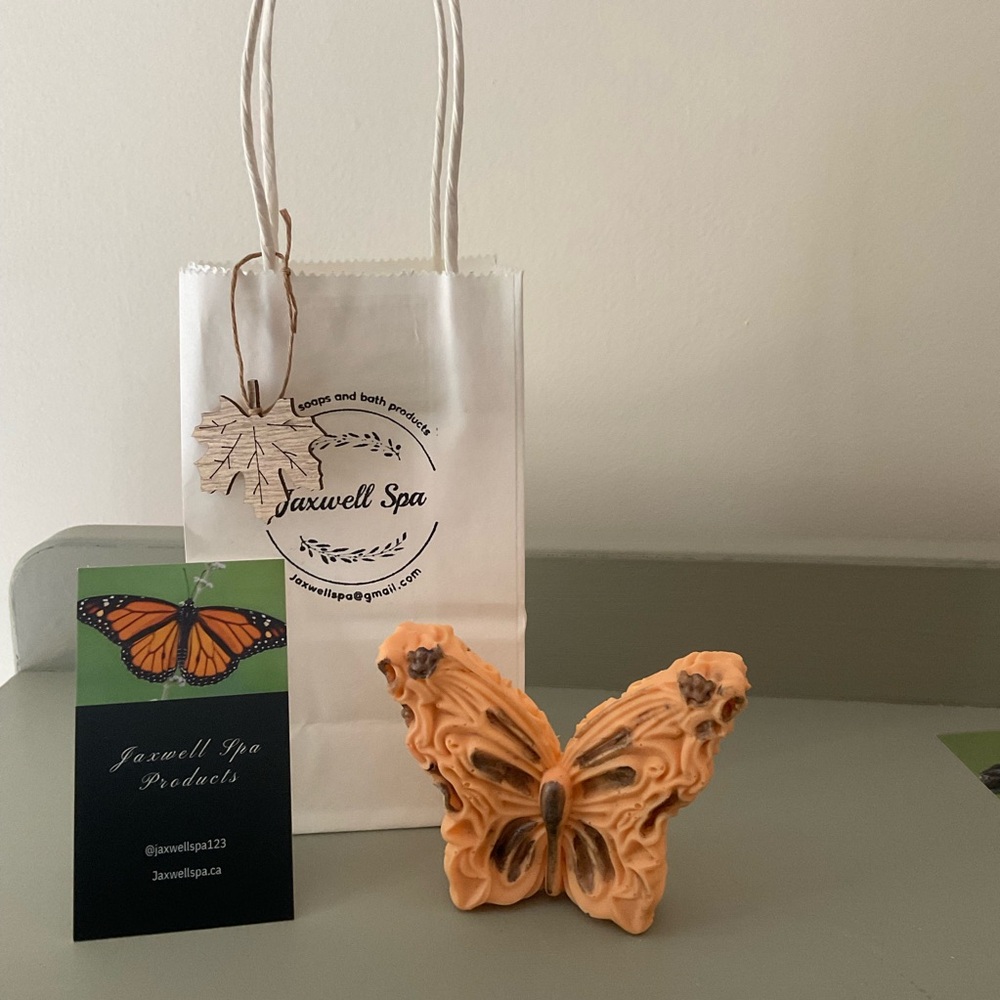 Northern Ontario Nature Series Monarch Butterfly Bath Soap - Orange